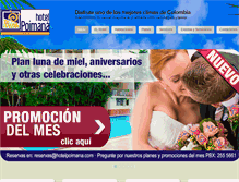 Tablet Screenshot of hotelpoimana.com